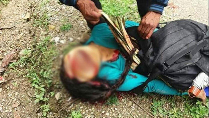 दार्चुलामा ढुंगा लागेर एक महिलाको मृत्यु