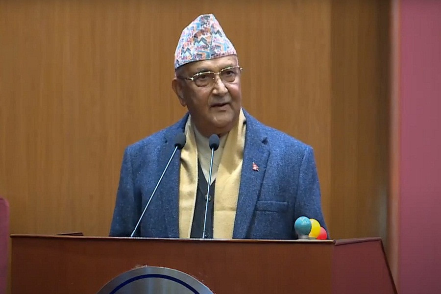 मेरो पहिलो सरकार ढाल्ने  नेपाल, खनाल र गौतम नै हुन्: ओली