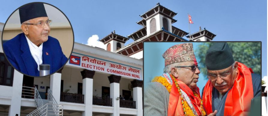 नेकपाका ओली र प्रचण्ड दुवैले गरेनन मागदाबी, स्वत:यो समुहले पाउने भयो सुर्य चिन्ह !