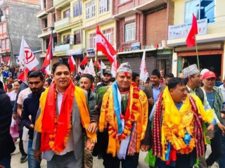 दाेलखामा माओवादीका कार्की निर्वाचित