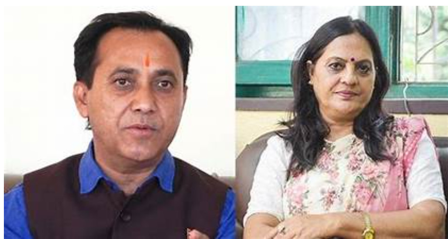 आधिकारिकता विवादमा बहस गर्न इजलासमा पुगे कांग्रेस उपसभापतिद्वय शर्मा र भुसाल
